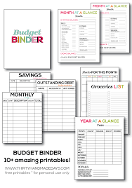 Printable Budget Binder Budget Planner Free Budget Binder Printables Budget Printables
