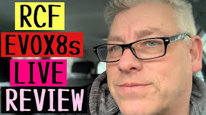 RCF EVOX 8 LINE ARRAY SPEAKERS, A live Review by DJ LEE MACGREGOR