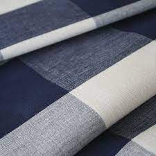 Buffalo Check Navy Buffalo Check Curtains Buffalo Check Fabric Roman Blinds