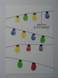 Zum Geburtstag Mit Dem Finger Stempeln Geburtstagskarte Karten Selber Basteln Geburtstagskarte Basteln Kinder