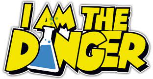 Sticker Breaking Bad I Am The Danger Muraldecal Com Breaking Bad Bad Logos Stickers