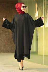 Nayla Collection Nayla Collection Pul Payetli Siyah Tesettur Tunik 2267s Urun Kodu 2267s Iranian Women Fashion Fashion Black Hijab