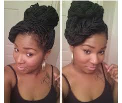 I used 30/33 up top and a 1b on the sides and backear cuff came from rockme boutique (. Top 20 Box Braids Updo Hairstyles Protective Styles Braided Hairstyles Updo Micro Braids Hairstyles Box Braids Updo