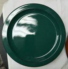 These emerald green dessert plates are ideal for serving desserts, cake, small bites and candies at your celebration. Mikasa Chromatic Emerald Green Dinner Plate S Numerous Excellent Condition Ebay