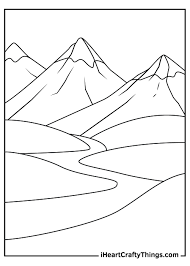 Download this adorable dog printable to delight your child. Mountains Coloring Pages Updated 2021