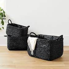 Maybe you would like to learn more about one of these? Woven Seagrass Baskets Black