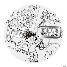 School's out for summer, so keep kids of all ages busy with summer coloring sheets. Color Your Own Treasure Hunt Vbs Wheels 12 Pc Oriental Trading