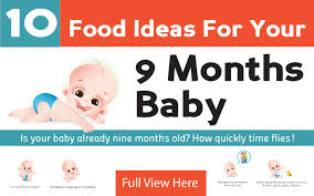 9th Month Baby Food Feeding Schedule With Tasty Recipes