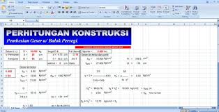 Klik kanan pada kepala folder koleksi ribuan excel perhitungan teknik sipil (1) 3. Jual Perhitungan Teknik Sipil Menggunakan Program Excel Di Lapak Pole Beoang Bukalapak
