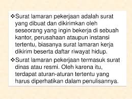 Contoh surat lamaran kerja contoh 1 yogyakarta, 10 januari 2019 kepada yth. Surat Lamaran Pekerjaan Ppt Download