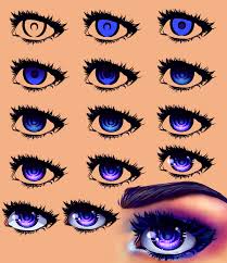 Anime has understood the fact that eyes are really important when creating a character. Blue Anime Eyes Tutorial Crystal Blackstone Illustrations Art Street