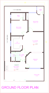 New 10 Marla House Plan Bahria Town Overseas B Block In Lahore Pakistan 2014 10 Marla House Plan 2bhk House Plan 20x40 House Plans