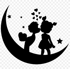 New users enjoy 60% off. Silhouette Drawing Couple Png 800x800px Silhouette Art Black And White Cartoon Couple Download Free