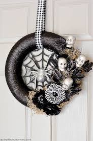 Tie the tulle around a foam wreath and then work on the centerpiece. Diy Spider Web Halloween Wreath A Pumpkin And A Princess