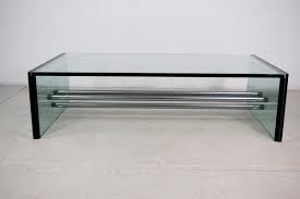 Shop pottery barn's glass, wood and metal coffee tables. Rectangular Glass Coffee Table 1970s For Sale At Pamono
