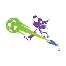 Aggressive Modern Soccer Player On Kick Logo Illustration Football Sports Logo Png And Vector With Transparent Background For Free Download Logo Illustration Soccer Soccer Players