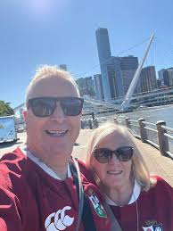 Lions tour 2025. You did us proud!! With Shirley-Anne Smith Brisbane,  Melbourne & Soggy Sydney plus Singapore