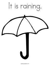Rainy day coloring pages 1. Download 179 Rain For Preschoolers Coloring Pages Png Pdf File