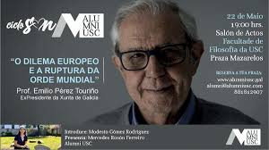 El ex presidente Pérez Touriño reflexionará sobre el futuro de Europa en  una conferencia junto a Mercedes Rosón y Modesto Gómez