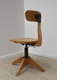 Art Deco Arbeitsstuhl Industriestuhl Ca 1940 Bauhaus Buche Vollholz Interieur Art Deco Designer