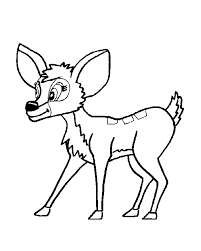 Deer are among the most popular animals among children of all ages. Coloring Page Deer Coloring Pages 1