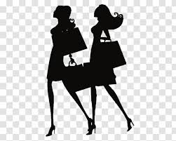 Superhero clipart wonder woman fantastic four logo png. Animation Silhouette Female Fashion Drawing Two Women In Black Cartoon Creative Transparent Png