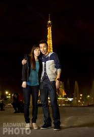 Your 'he' means lee chong wei ? Badzine Lee Chong Wei And His Wife Wong Mew Choo In Romantic Paris When The 1 In The World Had A Day Off In Paris The Couple Helped Their Best Friend