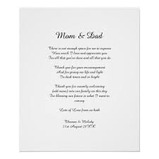 Die zukunft sei voll glück und freude für euch zwei autor: Gedicht Eltern Brautgarten Hochzeit Vielen Dank Ge Poster Zazzle De