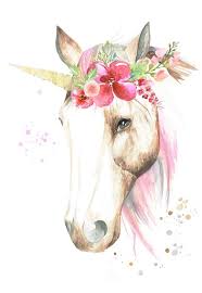 Check spelling or type a new query. Watercolour Unicorn With Flower Crown Coloring Page Unicorn Coloring Pages