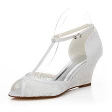 Blanc pu peep toe bowtie belle chaussures de mariage à talons hauts. Chaussure Mariage Blanche Dentelle Satin Elegant Sandale Avec Bride Cheville Peep Toes Chaussure Demoiselle D Honneur Compensees 7 Cm Talon Mid En Ligne 9621180336f Ricici Com
