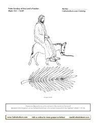 Download free gospel coloring pages and worksheets for sunday mass. Stations Of The Cross Coloring Pages Catholic Mom