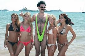This borat movie bodysuit is a man's lingerie! Australian Shooting Olympian Russell Mark Loses Borat Mankini Bet Bleacher Report Latest News Videos And Highlights