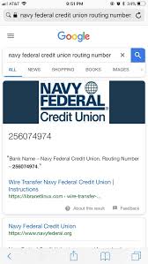 There are no spending rewards. How To Find Your Routing Number With The Navy Federal Credit Union Quora