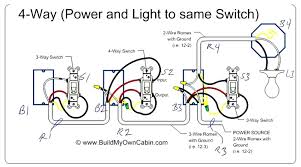 In this circuit, two light fixtures are shown but more can be added by duplicating the wiring arrangement between the fixtures for each additional light. Wb 6944 3 Way Switch Multiple Lights Wiring Diagram Free Diagram