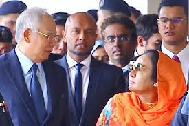 Rosmah mansor, wife of former malaysia prime minister najib razak, arrives at the duta court complex for a hearing in her graft trial in kuala lumpur on feb 18, 2021. Rosmah Mansor Report Najib Rosmah Three Children Named In 1mdb Forfeiture Action Malay Mail Riza Aziz