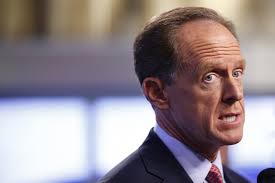 Pat toomey (r., pa.) speaks during a press conference at the u.s. Gop S Toomey Says Consumers Are Casualties In Trump Trade War Whyy