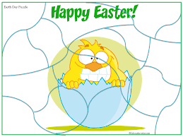 Just write on the back before you cut it up, and the recipient will have to put it together. Easter Cut And Paste Printables Archives Kidscanhavefun Blog