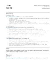 Just click edit this resume to get a quick start and easily build a perfect resume in just a few a career resume summary works on a senior graphic designer resume because it's perfect for showing years of work you've done. Student Graphic Designer Resume Examples And Tips Zippia