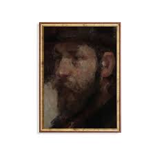Vintage Portrait Painting