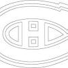 Montreal canadiens habs logo nhl hockey sport1 coloring pages printable and coloring book to print for free. 1