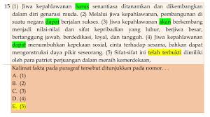 Download soal dan pembahasan soal utbk sbmptn 2019 tps matematika saintek kimia fisika biologi bahasa indonesia bahasa inggris bocoran soal utbn 2020 2021. Pembahasan Soal Un Bahasa Indonesia Sma Ma 2019 Nomor 11 20 Youtube