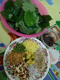 Miang kham, hidangan pembuka selera thailand yang memang sedap dan mudah disediakan. Resepi Miang Kham Sedap