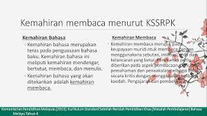 Data diperoleh melalui kaedah analisis kandungan. 3 Kemahiran Membaca Bahasa Malaysia Masalah Pembelajaran Tahun 4