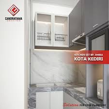 Hadiah untuk kedua orang tuanya. Kitchen Set Minimalis Dapur Kecil Di Pasuruan