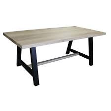 table de repas chene massif et laque made in france table repas meuble bois massif mobilier de salon