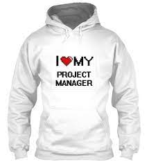 Off The Rack I Love My Project Manager Na Standard Standard College Hoodie Ebay