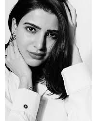 Beautiful Indian Woman Portrait Black And White That Moment When You Change Pics To Black And White And Go Ohhhhhhh Helloooooo There How Youuuuuu Doing And Samantha Ruth Samantha Photos Samantha Images