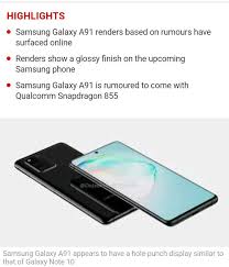 Samsung galaxy A91 - Samsung Members