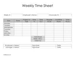 Download our free daily, weekly, and monthly timesheet templates to track employee hours, overtime, vacation days, and more. Free Timesheet Template Printables Word Excel Editable Pdf Or Image