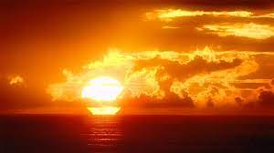 Background aesthetic sunset beautiful image. Sunset Ocean Anime Wallpapers Wallpaper Cave